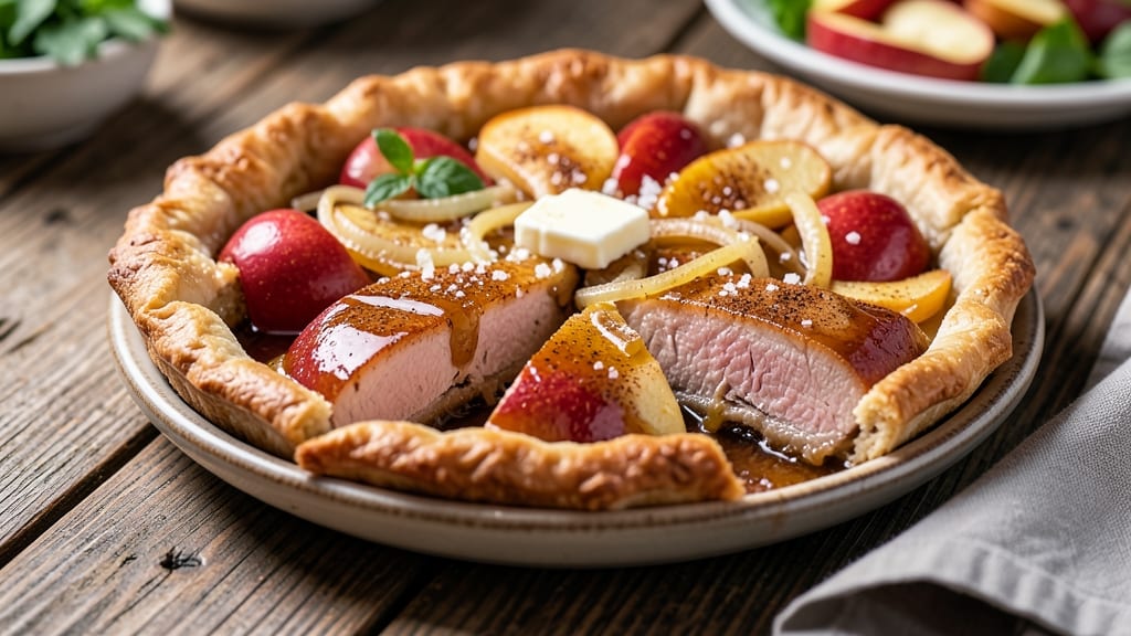 Pork and Apple Pie Recipe: Savory-Sweet Crustless Skillet Delight