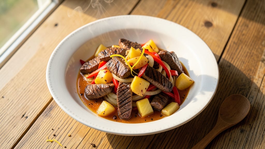 Beef Pineapple Stir Fry Recipe: Sweet-Tangy Sauce Locks in Juicy Crunch
