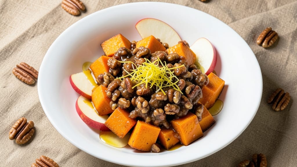 Pumpkin Pecan Pie Apple Salad Recipe: Warm Spiced Crunch Meets Creamy Sweetness