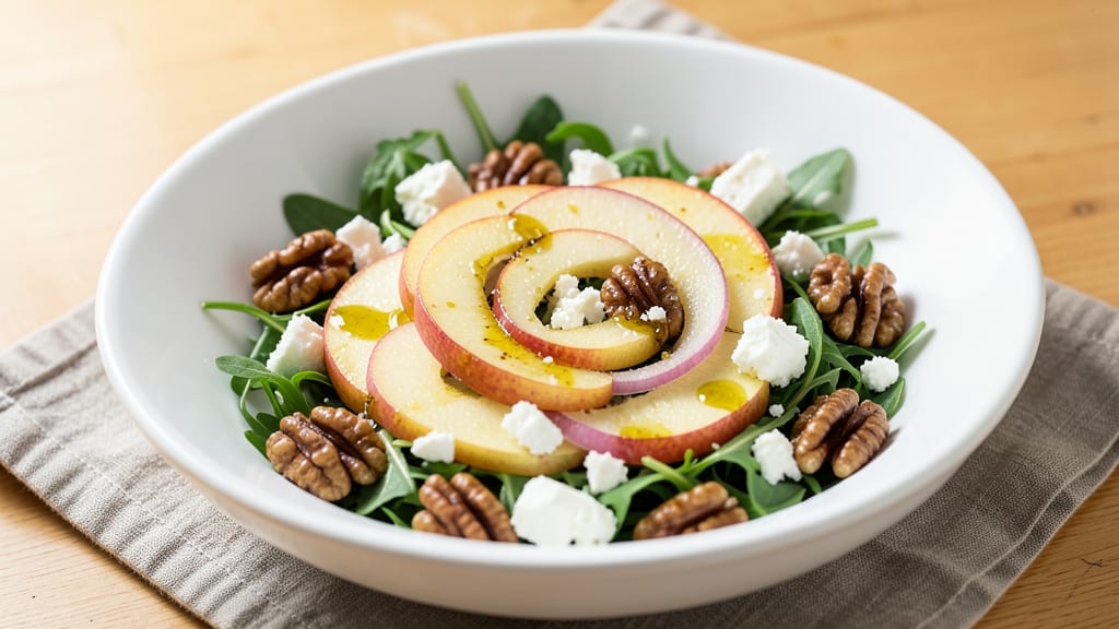 Apple Walnut Feta Salad Recipe: Crunchy Nut and Tangy Cheese Balance